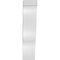 Ekena Millwork 4-in. W x 6-in. D x 18-in. H Funston Architectural Grade PVC Knee Brace BRCP04X06X18FST - alternate 3